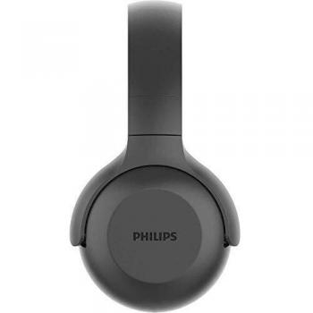 Philips TAUH202BK/00 - Auriculares de Diadema Plegables con Bluetooth, Control de Volumen, Color Negro