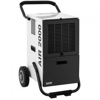 Deshumidificador eléctrico profesional 50 L/24 h - Ideal para espacios de hasta 70 m² - Capacidad de tanque 5,69 L