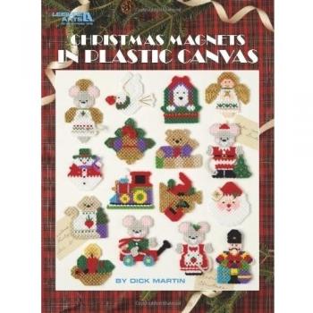 Christmas Magnets in Plastic Canvas