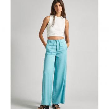 Pantalón palazzo de mujer Pepe Jeans Tammy Azul