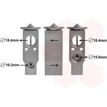 Válvula de expansión VAN WEZEL 53001637 para aire acondicionado LEXUS GS