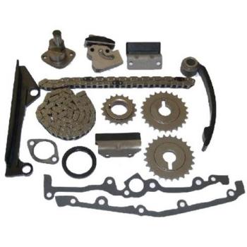 Kit de cadena de distribución JAPANPARTS KDK-100 con componentes de alta calidad, incluye cadena, tensores y engranajes para un rendimiento óptimo del motor