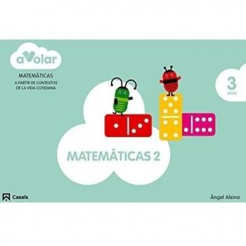 Matemáticas 2. 3 años. ¡A volar! - 9788421855584