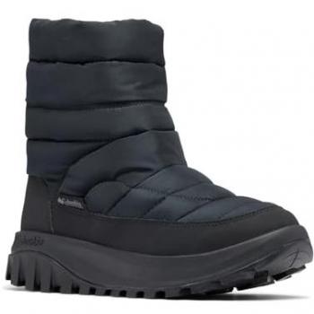 Columbia Snowtrot Mid Waterproof Winter Boots for Women - Black Size 37.5