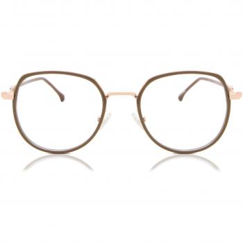 Gafas Anti-Azules Oval Montuta Completa TR90 Marrones Armazones para Hombre - SmartBuy Collection