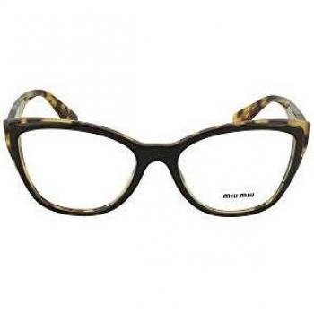 Miu Miu 0MU 04SV Gafas, BLACK LIGHT HAVANA, 54 para Mujer
