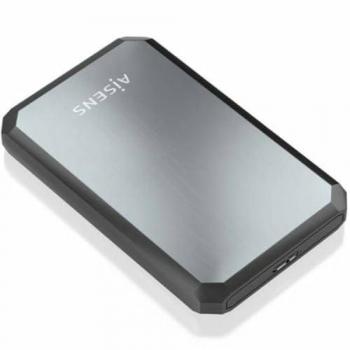 Caja Externa 2.5 Aisens ASE-2529B SATA a USB 3.0/3.1 Gen1 Sin Tornillos Negro-Gris