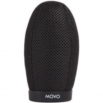 Movo WST50 Pantalla Contra el Viento Profesional de Primera Calidad Nylon Balístico con Tecnología de Espuma Acústica para Micrófonos de Cañón hasta 3 cm de largo
