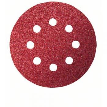 Bosch 2 609 256 A23 - Juego de hojas de lija de 5 piezas para lijadora excéntrica
