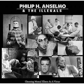 Choosing Mental Illness As A Virtue RedBlack Marble Vinyl VINYL Vinyl Philip H. Anselmo & The Illegals