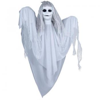 Colgante de Fantasma con luz, sonido y movimiento de 120 cm