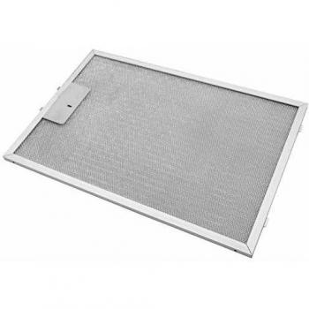 Filtro metálico permanente anti-grasa 38,8 x 26,5 x 0,9 cm compatible con Bosch VVA 62 E350, E450 y Constructa CD 639350