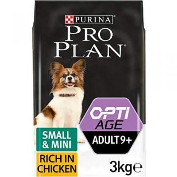 PRO PLAN 9+ Senior Small and Mini Dry Dog Food Chicken 3kg