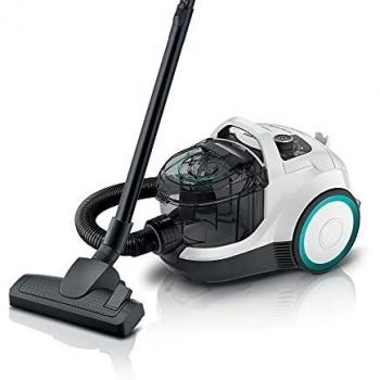 Bosch Serie 4 Aspirador de Trineo sin Bolsa, 2 litros, 78 Decibeles, Blanco, 550 watts