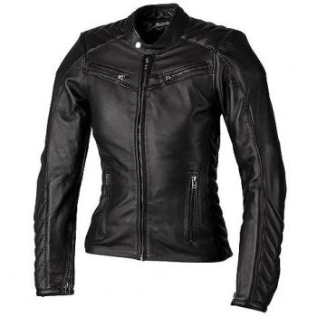 Chaqueta de Moto para Mujer RST Roadster 3 Negra - Cuero, Talla M