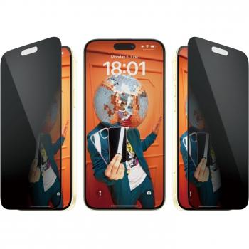 Protector de Pantalla PanzerGlass Ultra Wide Fit Privacy para Apple P2811
