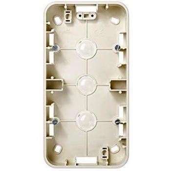 Simon - 75760-31 caja superficie baja 2elementos s-75 marfil Ref. 6557531152