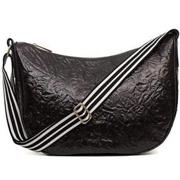Anna Virgili Bolso mujer Palermo anastasia printed soft leather hobo bag negro Talla única