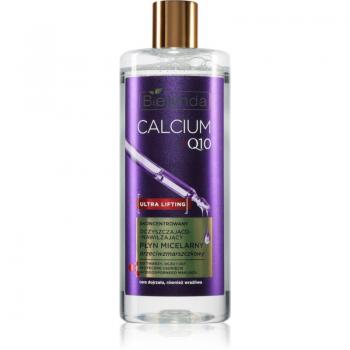 Bielenda Calcium + Q10 Concentrated Cleansing and Moisturizing Micellar Fluid 500 ml - Cleansing Micellar Emulsion with Anti-Ageing Effect