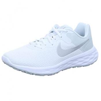 Nike Zapatillas de Running Revolution 6 NN - Características: Diseño ligero, amortiguación suave, suela de goma para tracción, parte superior de malla transpirable, soporte en el mediopié, adecuado para entrenamientos y