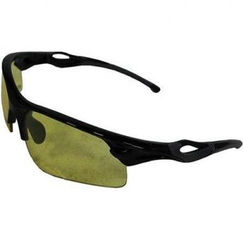 M&P Harrier Shooting Glasses with Interchangeable Lenses - Smoke Mirrored, Clear, Vermillion, Amber