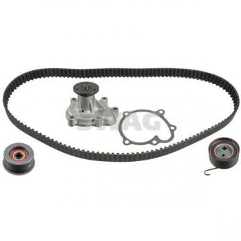 Bomba de agua con kit de correa de distribución SWAG 33 10 1585