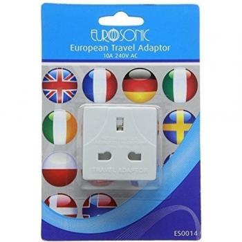 Connect-it Adaptador de Viaje, Blanco