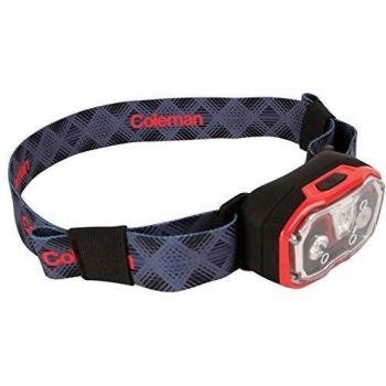 Coleman Battery Lock Plus Led Linterna Frontal, Unisex Adulto, CXS+ 200, Red