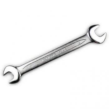 Unior 600061 600061-Llave Fija de Dos Bocas 6x7 mm Serie 110/1, Adultos Unisex, Negro, Grande