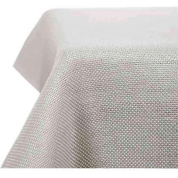 Deconovo Mantel de Mesa Rectangular Efcto Lino para Comedor 150 x 200 cm Blanco