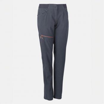 Pantalón largo Ternua Felkin para mujer, color gris oscuro, talla L