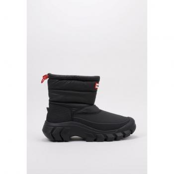 Hunter Womens Intrepid Short Snow Boot - Black - UK7 EU40/41 US9 - female