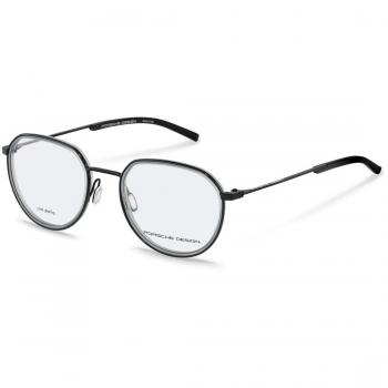Porsche Design P8740 A000 Men's Eyeglasses Black Size 53 - Blue Light Block Available (Frame Only)