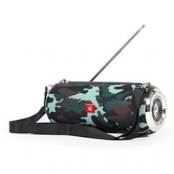 Gembird SPK-BT-17-CM Altavoz Bluetooth Portátil con Antena 5 W - Camuflaje