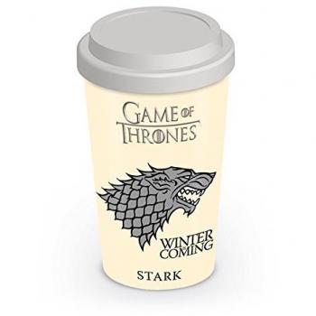 Game Of Thrones Juego de Tronos Taza de Viaje Stark