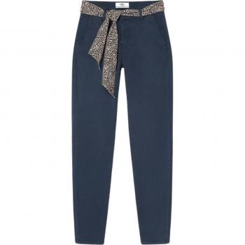 Le Temps des Cerises Women's Dyli 4 Chino Trousers - Midnight Blue
