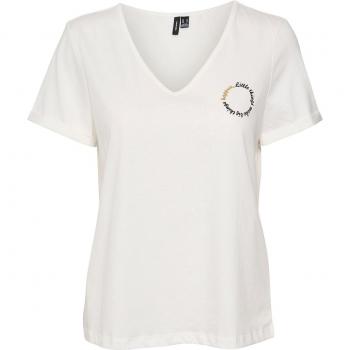 Vero Moda Heart Girls' V-Neck T-Shirt