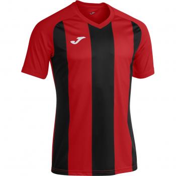 Joma Pisa II Short Sleeve Men's T-Shirt Red Black