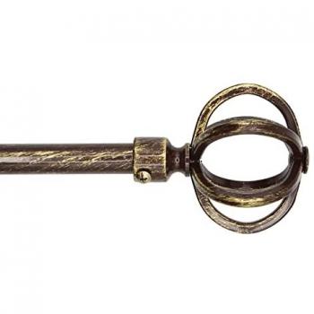 Barra de Forja Extensible 120/210 Mundi Marrón Oro