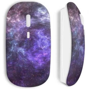 Ratón Inalámbrico Galaxy Púrpura