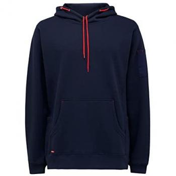 Hard Yakka Brushed Fleece Hoodie Sweat Shirts Navy Medium