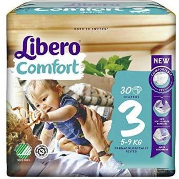 Pañales Libero Confort 3 (5-9 kg) - 30 unidades