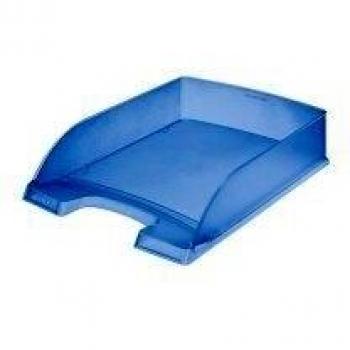 Organizador de Cartas A4 Leitz Plus Standard, Poliestireno, Color Azul Frost