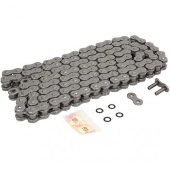 Cadena de transmisión DID 520VM118 / DID 520ZVMX-118, tipo: cadena de motocicleta, características: 520 eslabones, diseño reforzado para mayor durabilidad y resistencia al desgaste, compatible con diversas motocic