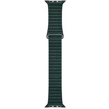 Apple Watch Correa Loop de piel verde bosque