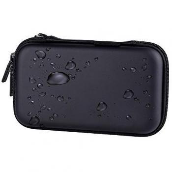 Estuche rígido de transporte, con organizador de accesorios electrónicos para tu disco, tarjeta SD, memoria USB, cargadores y disco duro