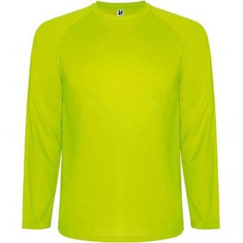 Camiseta deportiva para niño de manga larga transpirable y técnica