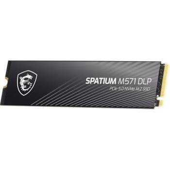 SSD Interno MSI Spatium M571 DLP 2TB M.2 PCIe 5.0 NVMe 14500 MB/s