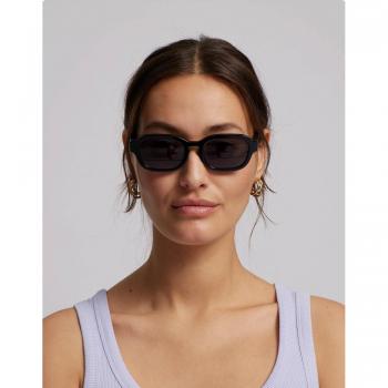 Colorful Standard 01 Deep Black Solid/Lavender Sunglasses