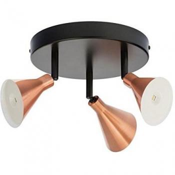 Luz de Techo y Pared LED Copper 3 Focos 3000K, 900 lm